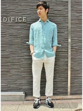 EDIFICE TOKYO店スタッフ7さんのコーディネート