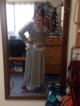 「Visalia（ビサリア）のアイテム」を使った、わたまきさん（レディース・163cm）の秋コーディネート