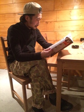 「可動域」｜bob hirokiさん（メンズ・175cm）の冬コーディネート