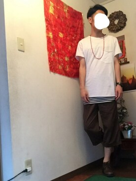 LUKEさん（メンズ・181cm）の夏コーディネート