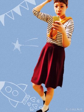 「おんざまゆげ」｜さきてぃさん（レディース・164cm）の秋コーディネート