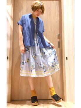 さきてぃさんのコーディネート