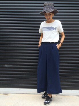 「PACIFIC PARK STORE（パシフィックパークストア）のアイテム」を使った、zakkyさん（レディース・159cm）の夏コーディネート