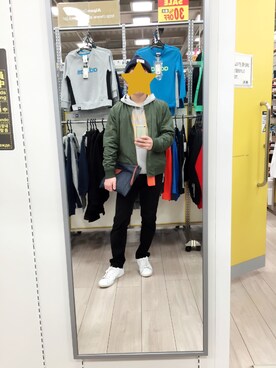 「CONVERSE（コンバース）のアイテム（ニットキャップ/ビーニー）」を使った、tatsuさん（メンズ・163cm）の冬コーディネート