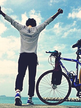 Taki(プチプラ)さん（メンズ・180cm）の春コーディネート