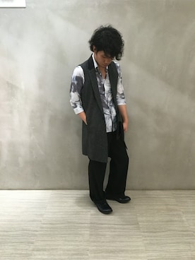 「TORNADO MART（トルネードマート）のアイテム（ジャケット/アウター）」を使った、KAWAKAMIさん（メンズ・176cm）の夏コーディネート