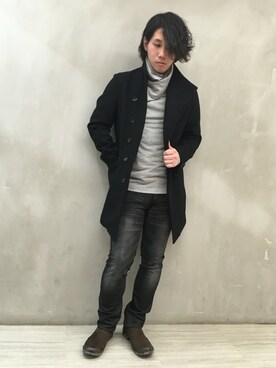 「TORNADO MART（トルネードマート）のアイテム（ジャケット/アウター）」を使った、KAWAKAMIさん（メンズ・176cm）の秋コーディネート