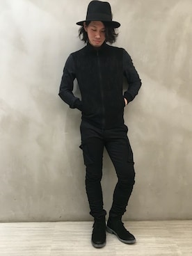 「TORNADO MART（トルネードマート）のアイテム」を使った、KAWAKAMIさん（メンズ・176cm）の冬コーディネート