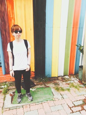 「Daniel Wellington」｜Jane Shini Chenさん（レディース・150cm）の夏コーディネート