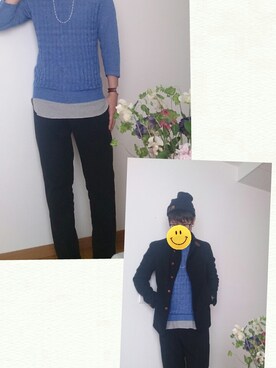 aya me⑅◡̈* さん（レディース・155cm）の冬コーディネート