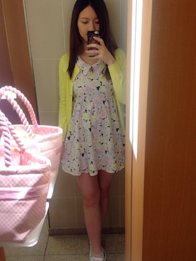 「CECIL McBEE（セシルマクビー）のアイテム（その他アウター）」を使った、Yurina さん（レディース・163cm）の夏コーディネート