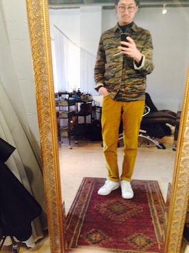 「A.P.C.（アーペーセー）のアイテム（カバーオール）」を使った、tsukasaさん（メンズ・181cm）の春コーディネート