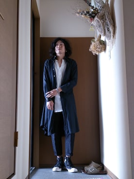 「DIRAIN（ディレイン）のアイテム」を使った、まるちん@h.e.I.kさん（メンズ・172cm）の秋コーディネート