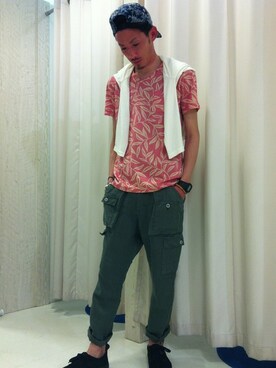 tsuru0913さん（メンズ・169cm）の夏コーディネート