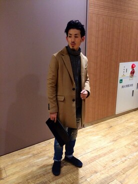 tsuru0913さん（メンズ・169cm）の冬コーディネート