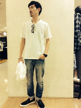 tsuru0913さん（メンズ・169cm）の夏コーディネート