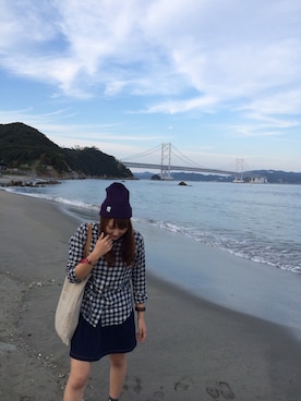 「四国旅行」｜urepinoさん（レディース・160cm）の春コーディネート