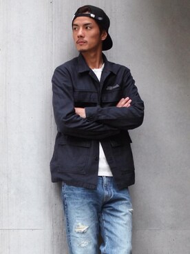 「クライミー　　」｜TANAKA (GARDEN CREW)さん（メンズ・173cm）の秋コーディネート