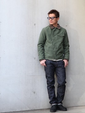 「クライミー　　」｜TANAKA (GARDEN CREW)さん（メンズ・173cm）の冬コーディネート