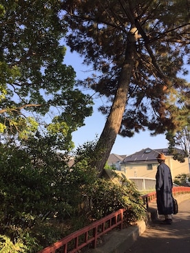 「サンダルに靴下」｜「アイテム（その他アウター）」を使った、准平さん（メンズ・164cm）の春コーディネート