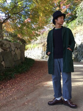 准平さん(メンズ・164cm)の冬コーディネート