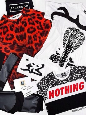 BACKROOMさんのコーディネート