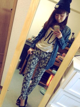 ちほさん（レディース・150cm）の春コーディネート