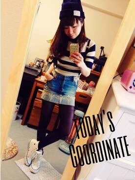 ちほさん（レディース・150cm）の春コーディネート