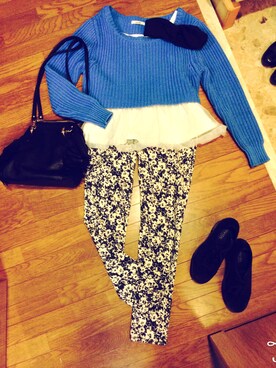 ちほさん（レディース・150cm）の春コーディネート