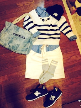 ちほさん（レディース・150cm）の春コーディネート