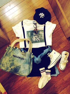 ちほさん（レディース・150cm）の春コーディネート