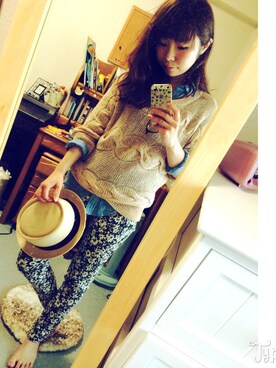 ちほさん（レディース・150cm）の春コーディネート