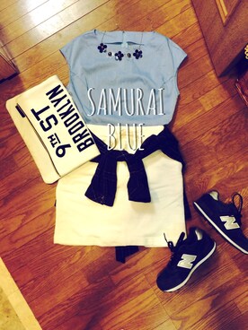 ちほさん（レディース・150cm）の夏コーディネート