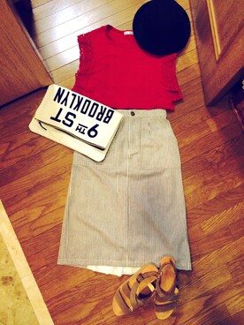 ちほさん（レディース・150cm）の夏コーディネート