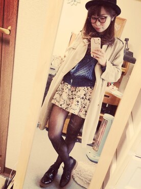 ちほさん（レディース・150cm）の秋コーディネート