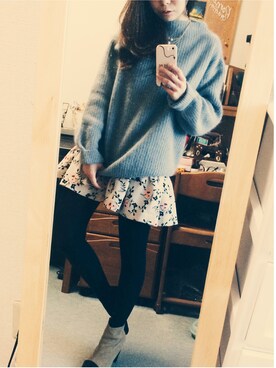 ちほさん(レディース・150cm)の冬コーディネート