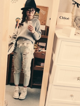 ちほさん(レディース・150cm)の冬コーディネート