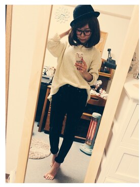 ちほさん（レディース・150cm）の冬コーディネート