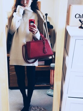 ちほさん（レディース・150cm）の冬コーディネート