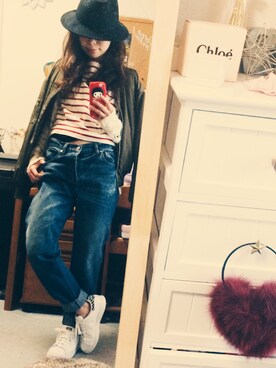 ちほさん（レディース・150cm）の冬コーディネート