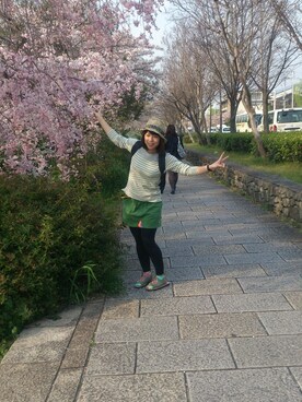 kanaさん（レディース・160cm）の春コーディネート