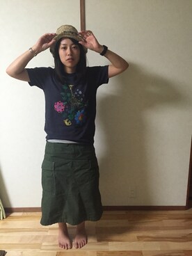 kanaさん(レディース・160cm)の夏コーディネート