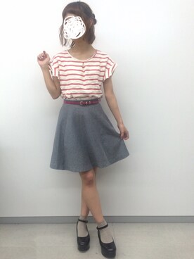 「Crisp」｜EMiさん（レディース・153cm）の夏コーディネート