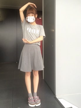「G」｜EMiさん（レディース・153cm）の夏コーディネート