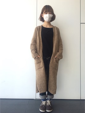 EMiさん（レディース・153cm）の冬コーディネート