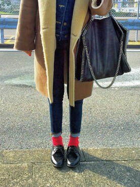 ゆうこさん（レディース・160cm）の冬コーディネート