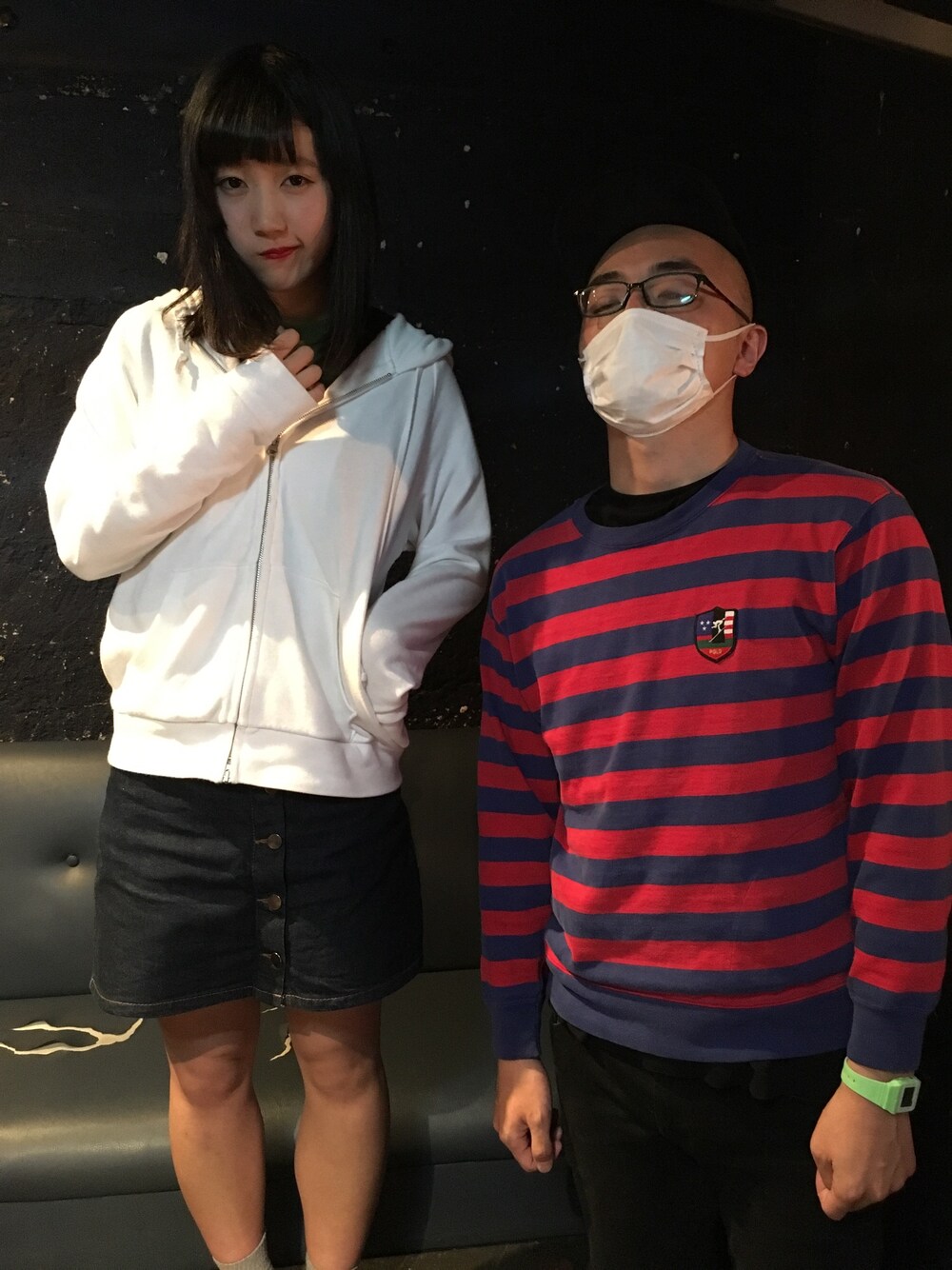 「POLO RALPH LAURENのアイテム（スウェット、ブルー系）」を使った、クリスさん（メンズ・175cm）の冬コーディネートの1枚目の写真