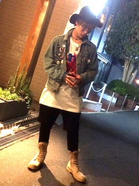 「KETO（ケト）のアイテム」を使った、Jackさん（メンズ・171cm）の春コーディネート