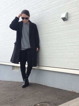 「ALTANATIVE（オルタナティブ）のアイテム」を使った、Satomi.Kさん（レディース・147cm）の秋コーディネート