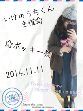 「アイテム（福袋/福箱）」を使った、ゆーき。とuni．さん（レディース・155cm・20代）の秋コーディネート
